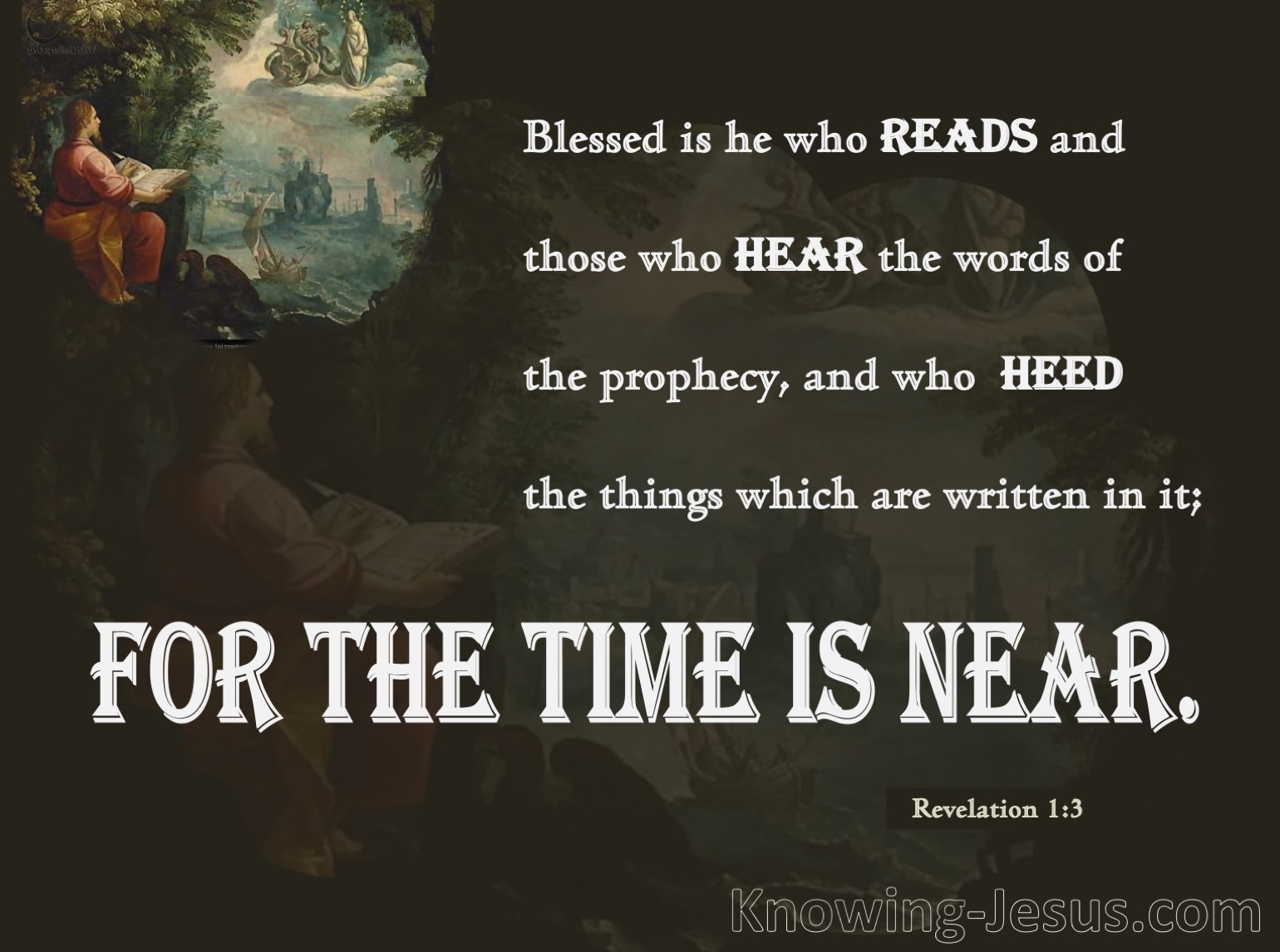What Does Revelation 1 3 Mean 